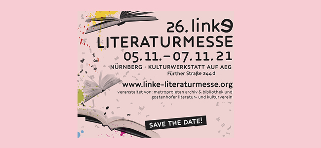 5.-7.11.21 | Büchertisch Linke Literaturmesse Nürnberg