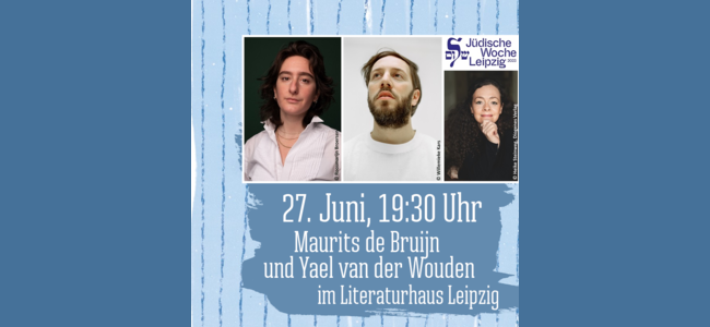 27.06.23 | 19:30h Maurits de Bruijn im Literaturhaus Leipzig